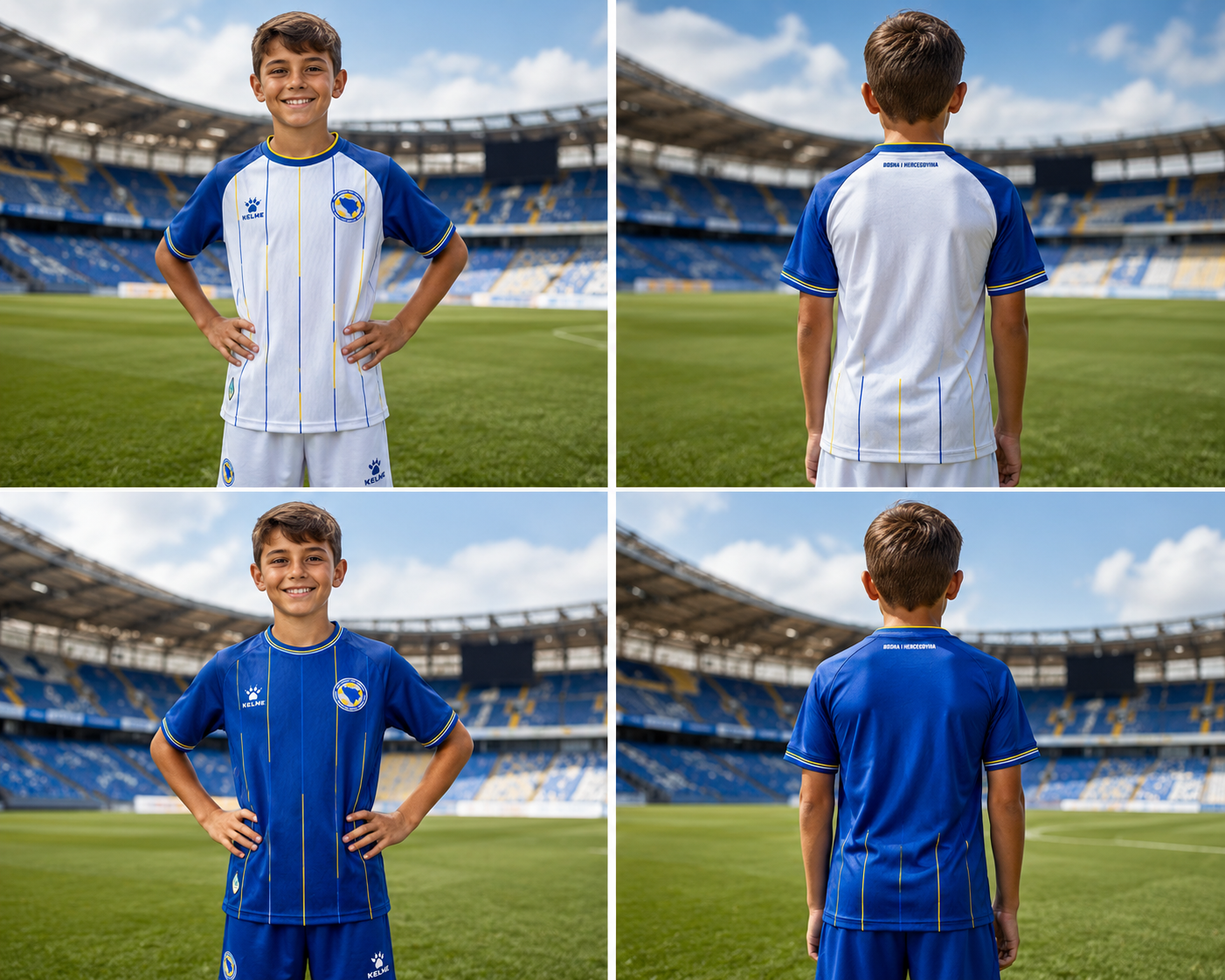 Kinder trikot Kelme Bosnien